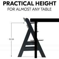 Дървено столче за хранене Hauck Alpha+, black-BD53S.jpeg