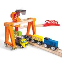 Комплект за игра Hape, Товарно пристанище, 26 части-BDthb.jpeg