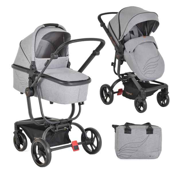 Комбинирана бебешка количка 2в1 Cangaroo Ellada, сив-BqZMN.jpeg