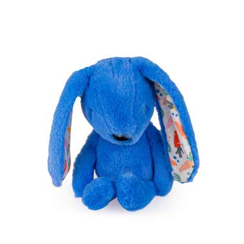 Мека играчка за гушкане Bali Bazoo Rabbit, син