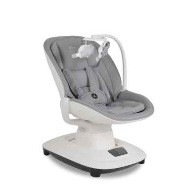 Бебешка електрическа люлка Cangaroo Hera, светлосив
