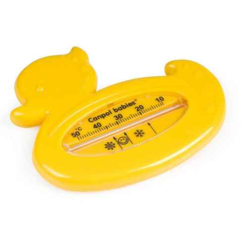 Термометър за баня Canpol, жълто пате