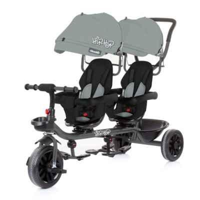 Триколка за близнаци Chipolino Хип Хоп, платина