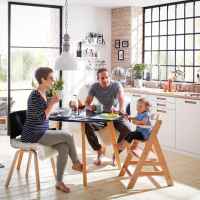 Дървено столче за хранене Hauck Alpha+, Creme-CoSYj.jpeg