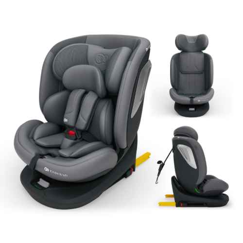 Столче за кола KinderKraft I-Grow 2 PLUS 40-150 см, сиво
