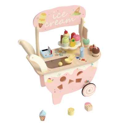 Дървена количка за сладолед Classic World