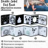 Мека двулицева книжка-обиколник Tiny Love Double-sided First Book от серията Black&White Décor, 0м+-Cyx33.jpeg