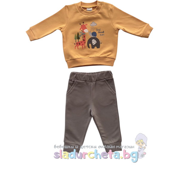 Комплект от 2 части Комес - блуза и панталон-Dpusw.png