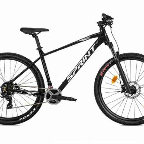 Велосипед Sprint Apolon 29, черен гланц/ бяло
