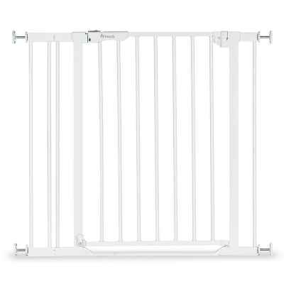 Предпазна преграда за бебе Hauck Clear Step 2 + удължител 9 см, White