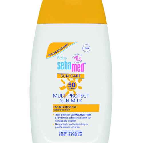 Детско слънцезащитно мляко SebaMed SPF50 200мл.