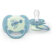 2 бр. залъгалки Philips Avent Ultra Soft NightTime 6-18м, пастелни момче-Ec37m.jpeg