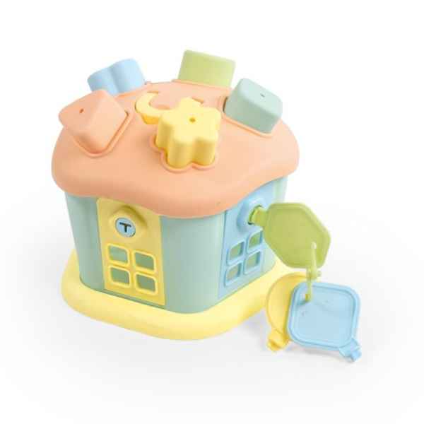 Детски сортер Dolu Пастел, Къща с форми Sweet House-EnXEw.jpeg