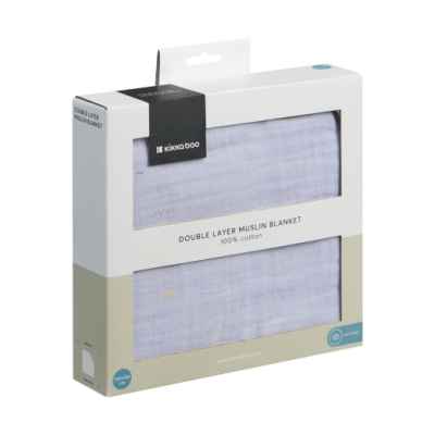 Бебешко одеяло от муселин двупластово Kikka Boo, 100х100 см Seally Me