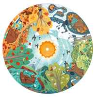 Образователен пъзел за под Hape, Четири сезона, 57.5 см, 16 части-FaJq2.jpeg