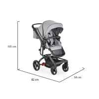 Комбинирана бебешка количка 2в1 Cangaroo Ellada, сив-FiNpa.jpeg
