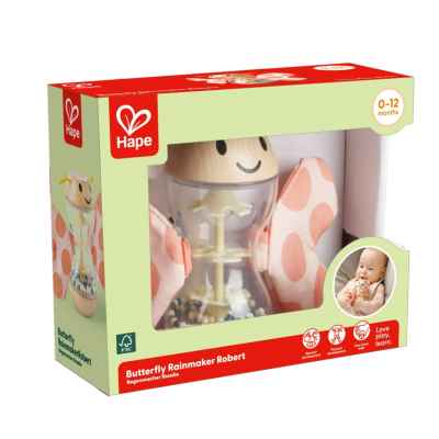 Бебешка играчка Hape, Пеперуда Робърт