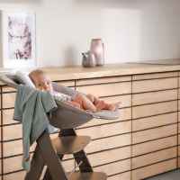 Шезлонг за столче за хранене 2в1 Hauck Alpha+ Bouncer, Deluxe sand-G926G.jpeg