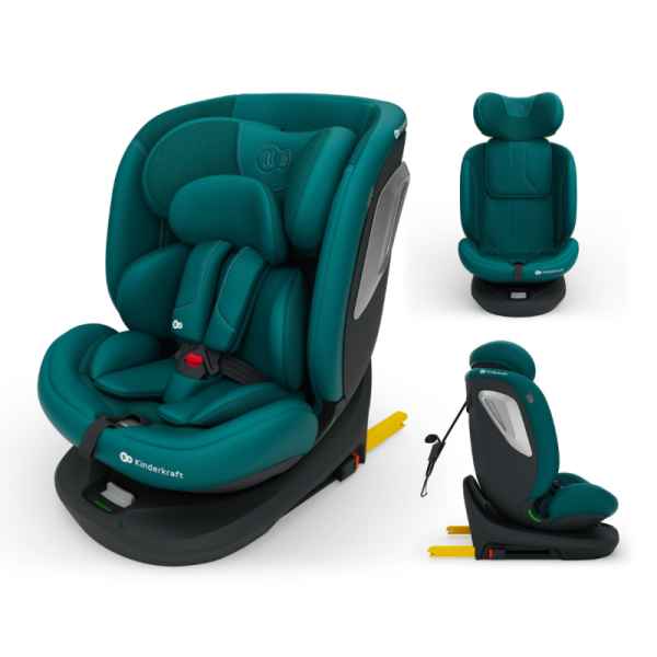 Столче за кола KinderKraft I-Grow 2 PLUS 40-150 см, Green-GM30s.jpeg