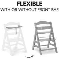 Дървено столче за хранене Hauck Alpha+, Grey-GMfEq.jpeg