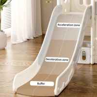 Детски център с пързалка, къща и баскетболен кош Feelkids, кафяв-GWpFC.jpeg