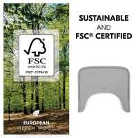 Дървена табла за хранене за столчета Hauck Alpha+ и Beta+, Grey-GY5fu.jpeg