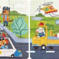 Пъзел Hape, Спасителни превозни средства 4 в 1, 9/12/16/20 части-GhPqp.jpeg