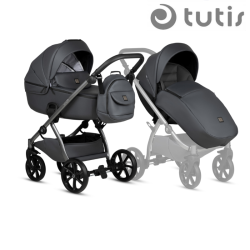 Комбинирана бебешка количка 2в1 Tutis Uno5+, 166 Licorice