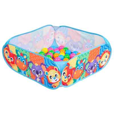 Басейн приключение Playgro, с 30 бр. топки