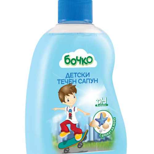 Детски течен сапун Бочко с аромат на море 410мл