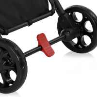 Комбинирана бебешка количка Lorelli Patrizia, Black-I3A5D.jpg
