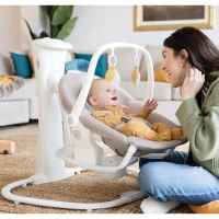 Бебешка люлка 2 в 1 Joie whimsy, Ash-I769o.jpeg