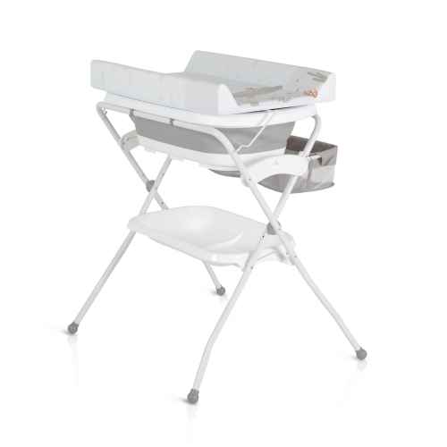 Бебешка вана със стойка и повивалник Cangaroo Como, сива