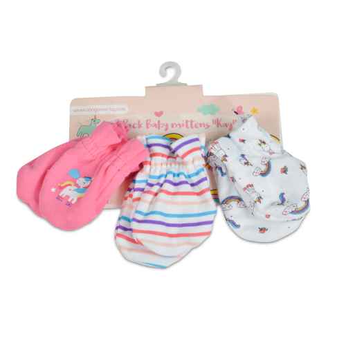 Бебешки ръкавици за новородено Cangaroo Kay, розови