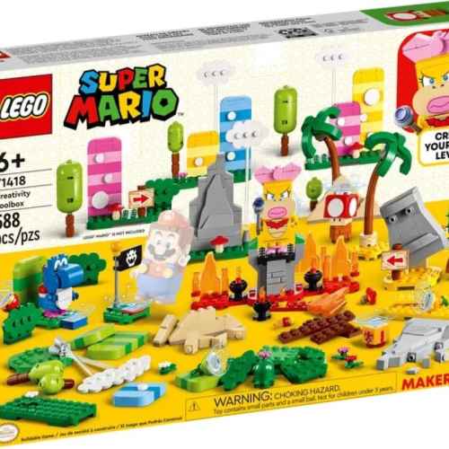Конструктор LEGO Super Mario Кутия с творчески инструменти