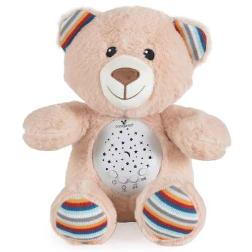 Нощна лампа и прожектор с бял шум Cangaroo Lulo, Bear