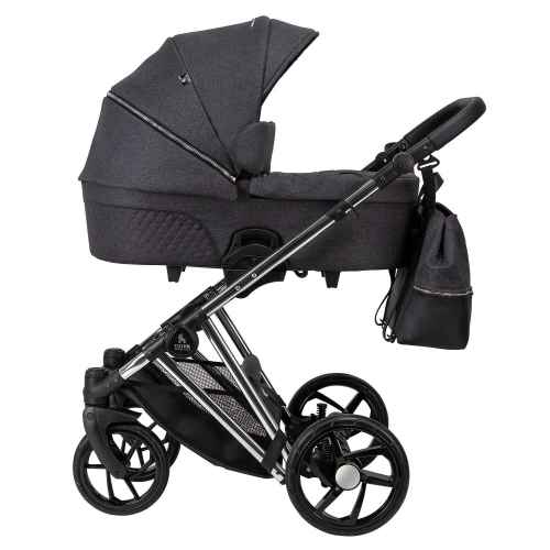 Комбинирана бебешка количка 3в1 Tutek DIAMOS PRO DPRO2 -Grey