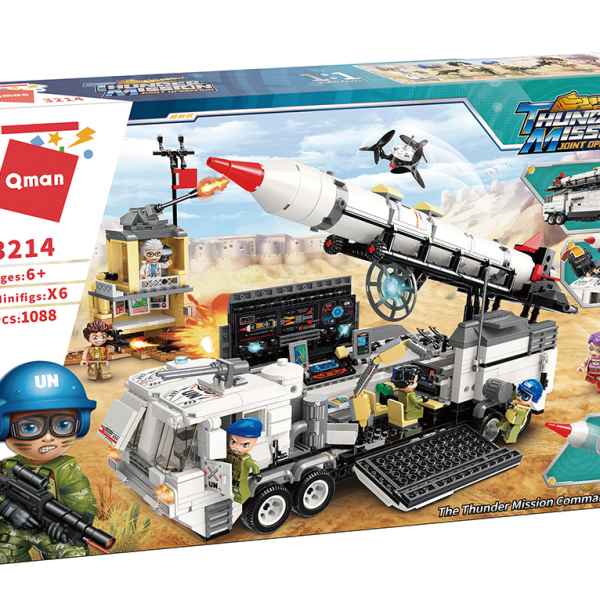 Конструктор Qman, Команден център, 1088 части-JN2vI.jpeg