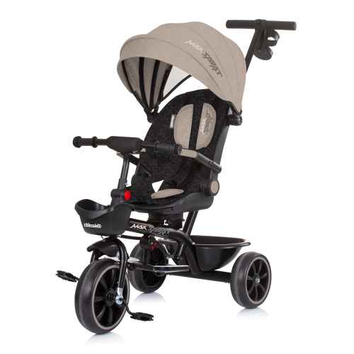 Триколка със сенник Chipolino Max Sport, лате