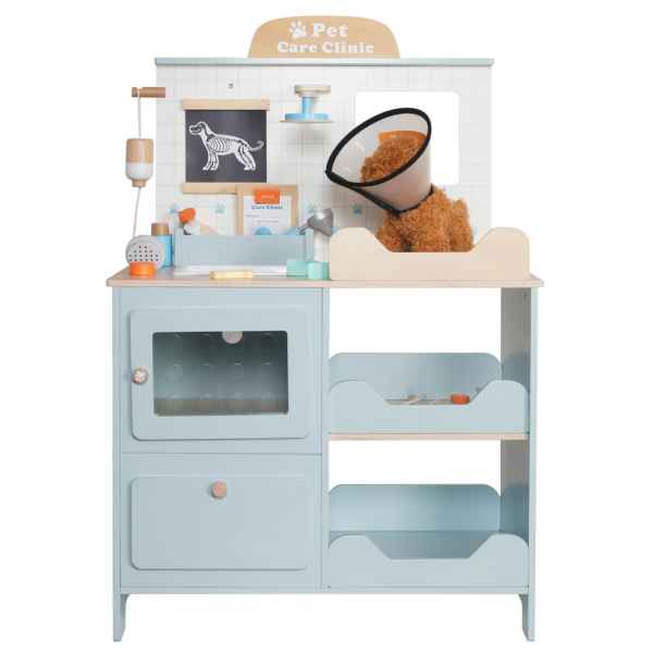 Детска дървена ветеринарна клиника Ginger Home, с аксесоари-JkO5u.jpeg