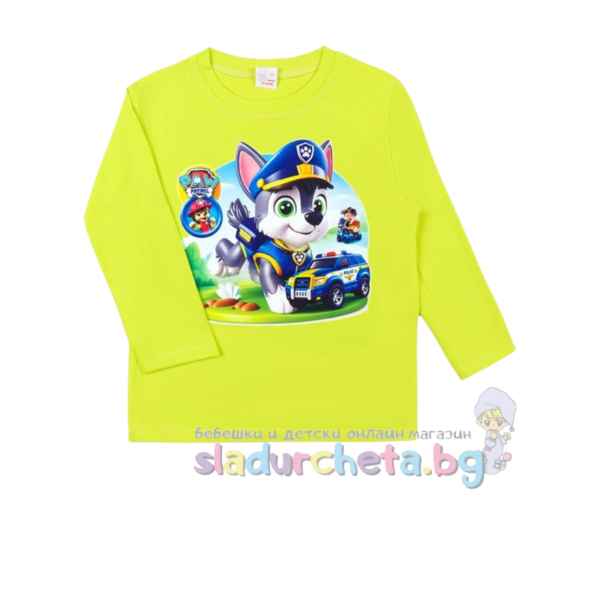 Детска блуза Светли, зелена-JtiV0.jpeg