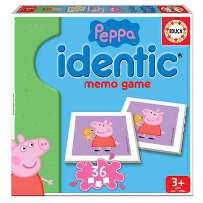 Образователна игра Educa, Peppa Pig, Еднакви карти