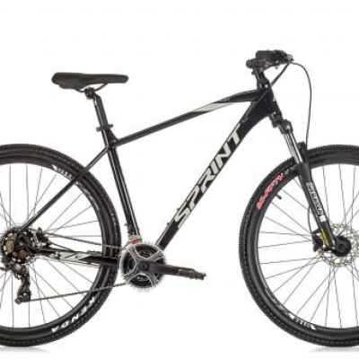 Велосипед Sprint Maverick 27.5, Черен гланц/ сиво
