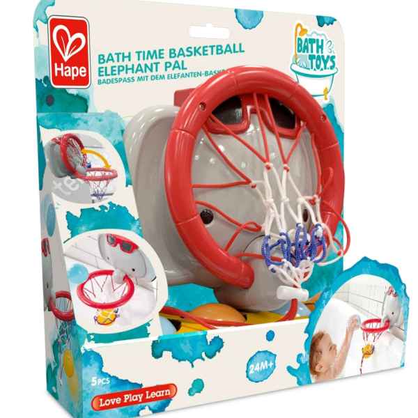 Играчка за баня Hape, Воден баскетбол, Слонче-KBjsD.jpeg