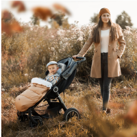 Зимно чувалче за бебешка количка Petite&Mars Footmuff Comfy, черен-KhxvF.png