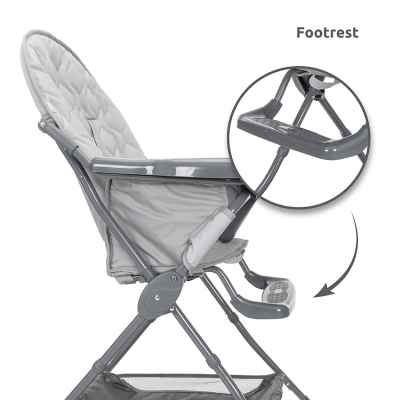 Столче за хранене Lorelli BONBON, Beige leather