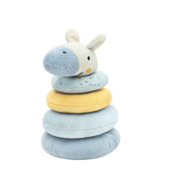 Плюшена кула за нареждане Kikka Boo, Stripy Friends-LByCW.jpeg