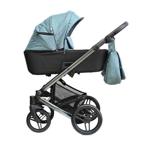 Комбинирана бебешка количка 3в1 Tutek BLIMO 550/26, Chrome