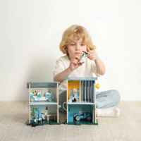 Детска дървена полицейска станция Classic World, с аксесоари-LZMBR.jpeg