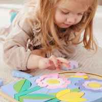 Дървени играчки Fisher Price, пъзел с цветя-LdVK8.jpeg